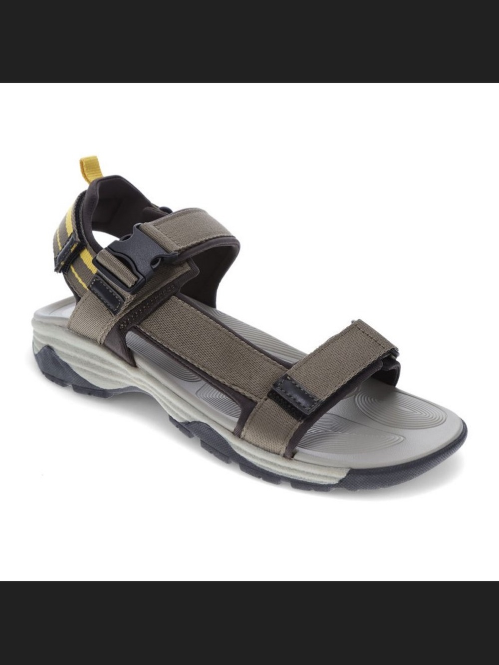 Ozark Trail Trecky Sports Bass Sandal Green and Gray Size Mens 7